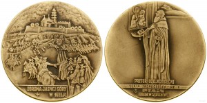 Poľsko, medaila zo série Jasná Hora - prior A. Kordecki, Częstochowa