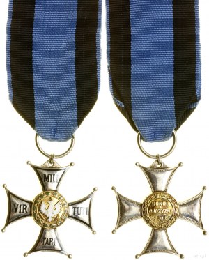 Pologne, Croix d'argent de l'Ordre militaire de Virtuti Militari (duplicata), Varsovie