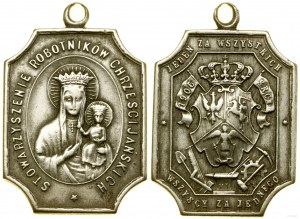 Polska, medalik patriotyczny, 1905