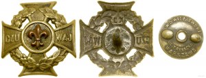 Pologne, Croix du scout, vers 1922, Varsovie