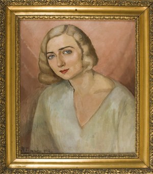 Maria NASSON (NASSAU) FROMOWICZ, PORTRET OF A WOMAN, 1930