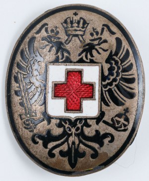 RED CIRCLE Badge, Austria-Hungary, 1914-18