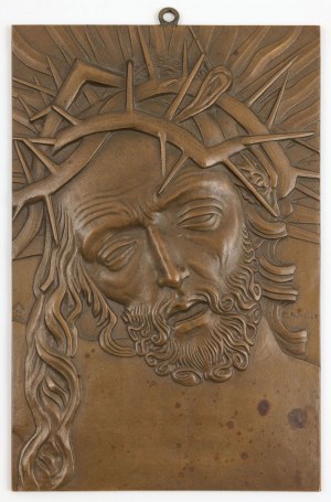 PLACET HEAD OF CHRIST IN THE CIRCLE CORONA, Poland, Warsaw, State Mint, 1926