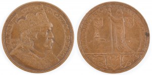 MEDAL MINTED FOR THE 900TH ANNIVERSARY OF THE CORONATION OF BOLESŁAW CHROBRY, 1924
