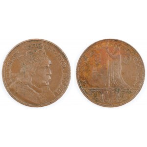 MEDAL WYBITY NA 900. ROCZNICĘ KORONACJI BOLESŁAWA CHROBREGO, 1924