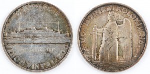 MEDAL, 15th ANNIVERSARY OF THE RECOVERY OF ACCESS TO THE SEA, State Mint, 1935