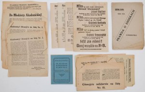 ELECTION LEAFLETS AND POLITICAL PROCLAMATIONS, IIRP
