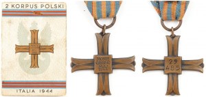 MONTE CASSINO CROSS WITH ID CARD