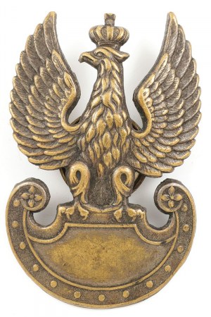 MILITARY EAGLE FOR PSZ HAT ON THE WEST, Italy, Rome, Lorioli, 1944-45