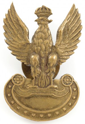 MILITARY eagle on the cap of the Polish Armed Forces, France, 1939.