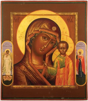 Ikona, Kazaňská Matka Boží, Rusko, Moskva, 1885