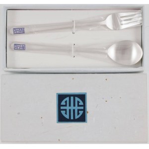 spoon and fork, Korea, ca. 2010.