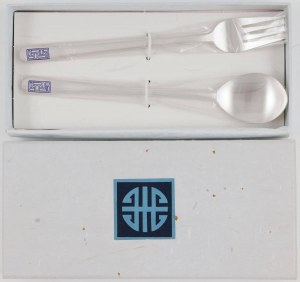 spoon and fork, Korea, ca. 2010.
