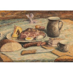 Czech or Slovak painter, STILL NATURE, 1987