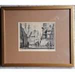 Dariusz Wąsowicz (1910-1973), Rynek Starej Warszawy, ok. 1935