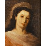 Painter Unknown, Portrait of a woman k. 19th c.