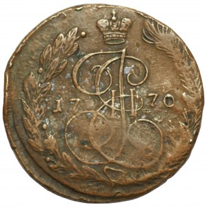 RUSSIA - 5 kopecks 1770 - Catherine II