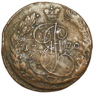 RUSSIE - 5 kopecks 1770 - Catherine II