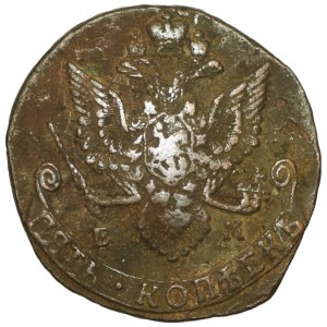 RUSSIA - 5 kopecks 1786 - Catherine II