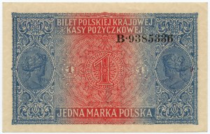 1 Poľská značka 1916 - Všeobecná - Séria B