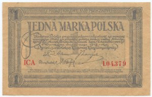 1 marka polska 1919 - seria ICA