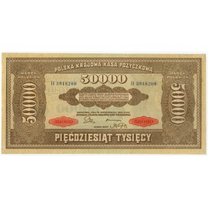 50 000 marks polonais 1922 - série H