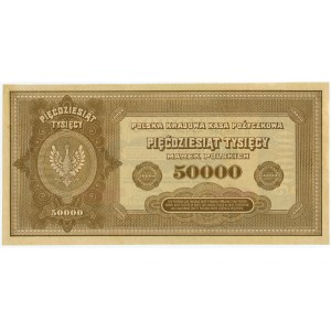 50 000 marks polonais 1922 - série H