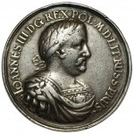 Medal koronacyjny nieznanego autora 1676 - Ex 27 aukcja WCN