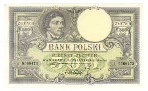 500 Zloty 1919 - S.A. Serie. 5568473