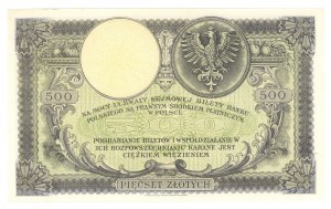 500 Zloty 1919 - S.A. Serie. 5568473
