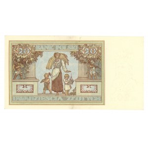 20 złotych 1931 - seria DK.