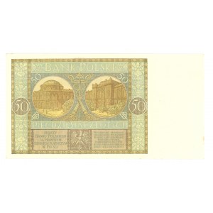 50 złotych 1929 - seria EG.