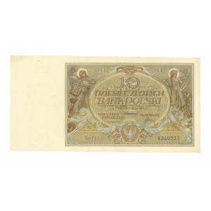 10 złotych 1929 - seria FI.