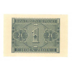 1 złoty 1940 - seria B