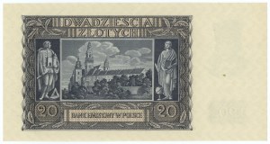 20 złotych 1940 - seria L