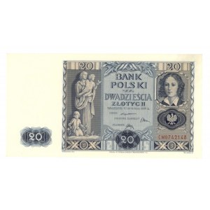 20 złotych 1936 - seria CM