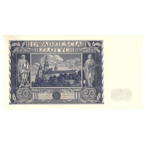20 złotych 1936 - seria CM