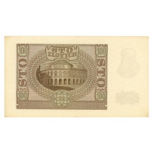 100 złotych 1940 - seria B - fałszerstwo ZWZ