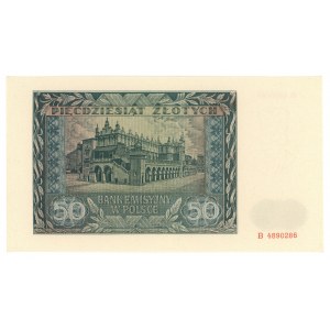 50 złotych 1941 - seria B