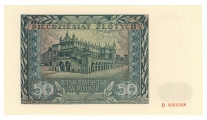 50 zloty 1941 - B series