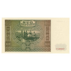 100 złotych 1941 - seria D
