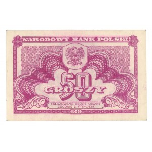 50 groszy 1944 - nowodruk