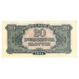 20 złotych 1944 - ...obowiązkowym - seria CC