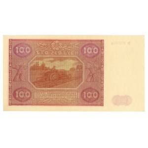100 złotych 1946 - seria H