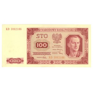 100 złotych 1948 - seria KD