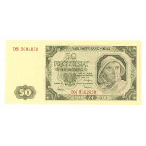 50 złotych 1948 - seria DM