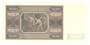 500 złotych 1948 - seria CD