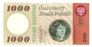 1,000 zloty 1965 - S series