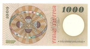 1 000 zlotys 1965 - série S