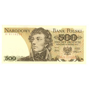 500 zloty 1974 - M series